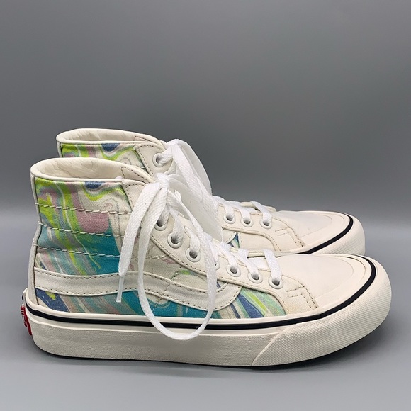 Vans Shoes - Vans Off The Wall #1 Skateboard Shoes  HighTop   -   Men Size 4 / Women 5.5